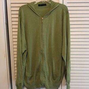 Light weight zip hoodie